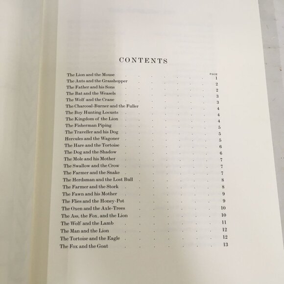 The Fables of Aesop Illustrated in Colour by Edward J Detmold Book - Picture 9 of 15
